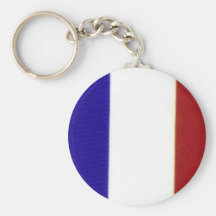 French flag keyring keychains