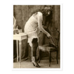 French Flirt  - Vintage Risqué Postcard