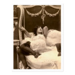 French Flirt  - Vintage Risqué Postcard