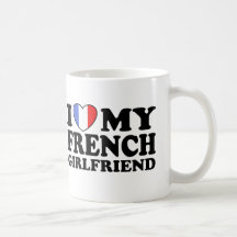French Girlfriend Coffee Mugs