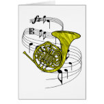 French Horn Greeting Cards