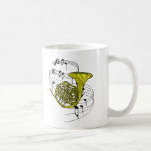 French Horn Mugs
