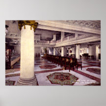 French Lick Indiana Lobby Springs Hotel 1910 Posters
