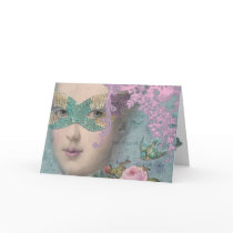 French Masquerade cards