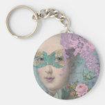French Masquerade Keychain