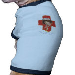 French Nurse Angel Pet T Shirt