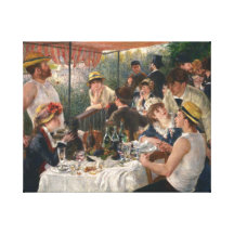 French Party Gallery Wrapped Canvas
