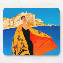 "French Riviera" Mousepad