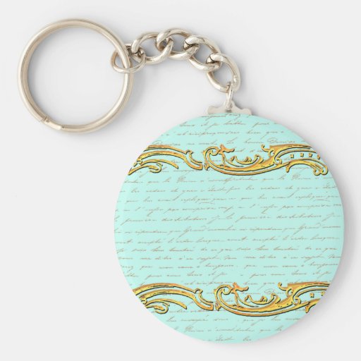 French Script for Marie Antoinette Set Keychain