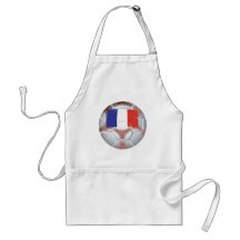 French Soccer Ball Apron
