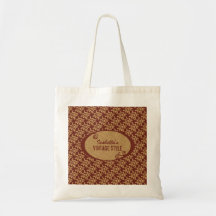 French Vintage Floral Pattern Bags