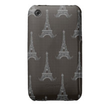French Vintage iPhone 3 Covers