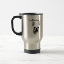 Frenchie Happy Face Mugs