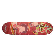 Frenchy Romance - The ice cream's tree Skateboard Decks