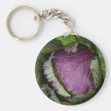 Fresh Cabbage Keychain