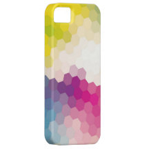 Fresh colourful hexagonal seamless graphic