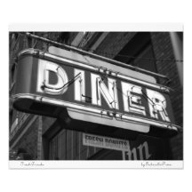 Fresh Doughnuts - Neon Series Value Prints Art Photo