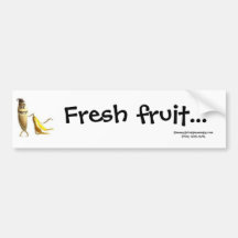 Fresh fruit Bumper Sticker