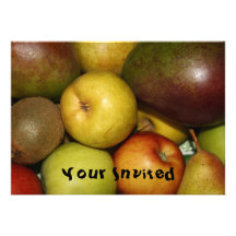 Fresh Fruit  Your Invited Card