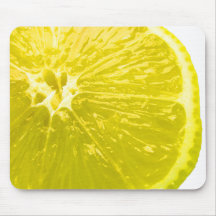Fresh Lemon Mouse Mats
