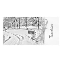 Fresh Snow in Rural Tennessee Photo Cards