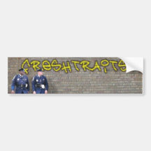 fresh traits tag bumper stickers