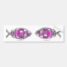 Freudfish Stickers Bumper Sticker