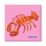 Fridge Art: John Dyer Red Lobster magnets