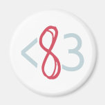 Fridge Magnet - White