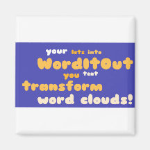 Fridge Magnets: fitted layout