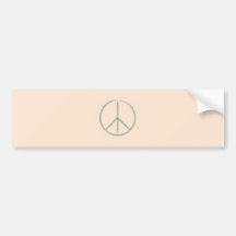 Friedenssymbol peace symbol auto aufkleber