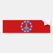 Friedenssymbol peace symbol autosticker