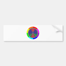 Friedenssymbol peace symbol autosticker