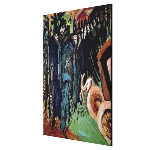 Friedrichstrasse, 1914 canvas print