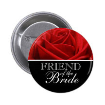 Friend Of The Bride Wedding Pins