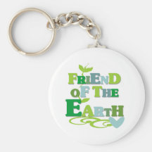 Friend of the Earth T-shirts and Gifts Key Chains