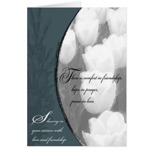Friend Sympathy Greeting Cards