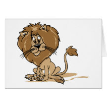Friendly Lion Greeting Cards