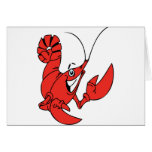 Friendly Lobster Greeting Card