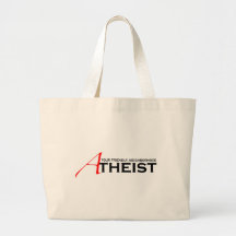 Friendly Neighbourhood Atheist Canvas Bags