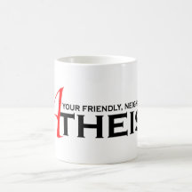 Friendly Neighbourhood Atheist Mugs