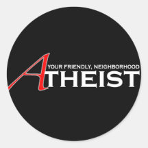 Friendly Neighbourhood Atheist Sticker