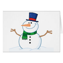 Friendly Snowman Cards