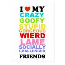 Friends Postcard