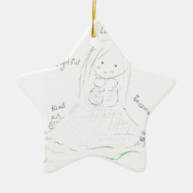 Friendship Girl Christmas Ornaments