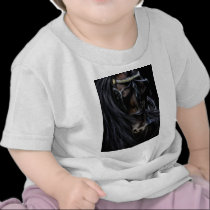 Friesian Spirit - Horse Painting t-shirts
