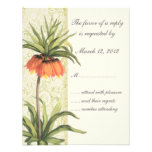 Fritillaria Floral Wedding Invitation