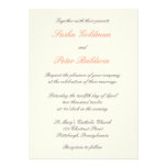 Fritillaria Floral Wedding Invitation