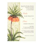 Fritillaria Floral Wedding Invitation 2