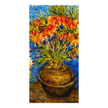 Fritillaries by Vincent van Gogh Personalized Photo Card